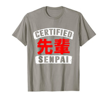 Load image into Gallery viewer, Certified Senpai Funny Anime Lover Shirt