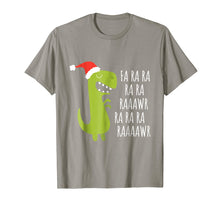 Load image into Gallery viewer, Funny Dinosaur Fa Ra Ra Rawr Rawr Christmas T-Rex Xmas Tee