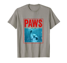Load image into Gallery viewer, PAWS Funny Cat Kitten T-Shirt For Shark And Cat Lovers