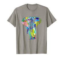 Load image into Gallery viewer, African Colorful Elephant T-Shirt Animal Print For Women