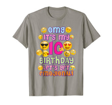 Load image into Gallery viewer, Emoji Shirt For Girls Birthday 10 Ten Year Old Emoji Fun