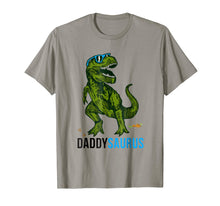 Load image into Gallery viewer, Daddysaurus T Shirt T rex Daddy Saurus-Dad Fathers Day Gift