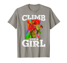Load image into Gallery viewer, Rock Climbing Bouldering T Shirt Hiking Wall Climber Gift