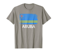 Load image into Gallery viewer, Aruban Flag T-Shirt | Vintage Made In Aruba Gift