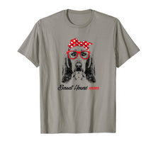 Load image into Gallery viewer, Basset Hound Mom T-Shirt-Mothers Day for Dog Lovers Gift
