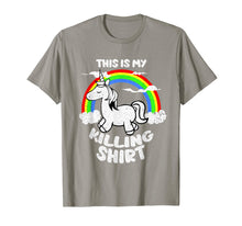 Load image into Gallery viewer, Mens This Is My Killing Shirt Unicorn