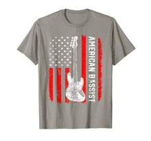 Load image into Gallery viewer, American Bassist Bass Guitar Player Funny T-Shirt