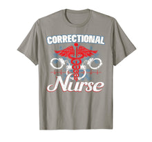 Load image into Gallery viewer, Correction Officers Nursing Thin Silver Line T-shirt
