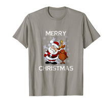 Load image into Gallery viewer, Merry Christmas Santa and Reindeer Shirt