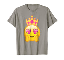 Load image into Gallery viewer, Emoticon Queen Emoji Funny Princess Crown T-Shirt