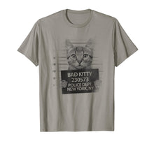 Load image into Gallery viewer, Bad Kitty Cat Police Line Up Funny Cats T-shirt Unisex