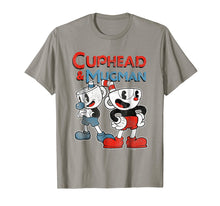 Load image into Gallery viewer, Cuphead & Mugman Dynamic Duo Graphic T-Shirt