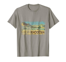 Load image into Gallery viewer, Rhodesia poster, advertisement In the Sun. Rhodesian T-Shirt