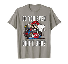 Load image into Gallery viewer, Nintendo Mario Kart Do You Even Drift Bro Graphic T-Shirt