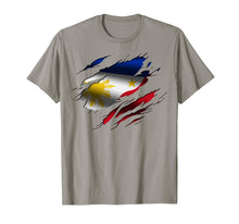 Load image into Gallery viewer, PHILIPPINE T-shirt Filipino Flag Tee Travel Gift Souvenir