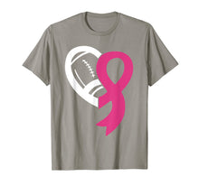Load image into Gallery viewer, Football Breast Cancer Awareness Month T-Shirt