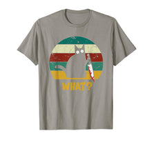 Load image into Gallery viewer, WHAT Murderous Cat With Knife Vintage Halloween Gifts 2019 T-Shirt