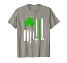 Load image into Gallery viewer, American Flag Shamrock Nurse St Patrick's Day Gifts T-Shirt-466086
