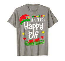 Load image into Gallery viewer, I'm The Happy Elf Shirt Christmas Family Elf Costume T-Shirt