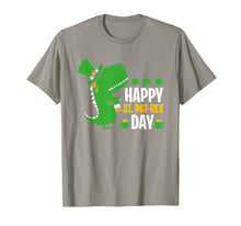 Load image into Gallery viewer, Happy St. Patrex Day - Funny Dino T-Rex Gift T-Shirt-2286212