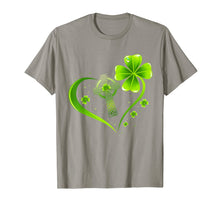 Load image into Gallery viewer, Green Celtic Cross Heart Shamrock St Patrick's Day Gifts T-Shirt-563685