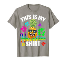 Load image into Gallery viewer, Hawaiian Pineapple This Is My Hawaiian Shirt Tropical Luau T-Shirt