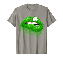 Load image into Gallery viewer, Green Lips Biting Sexy Irish Costume Shirt St Patricks Day T-Shirt-97847