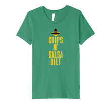 Load image into Gallery viewer, Chips N Salsa Diet Funny Novelty Mexican Food Lovers T-Shirt