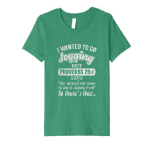 Load image into Gallery viewer, I Wanted To Go Jogging But Proverbs Tshirt Women Men Kids