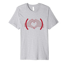 Load image into Gallery viewer, (PRODUCT)RED Heart Hands T-shirt