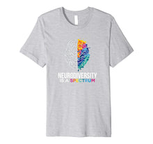 Load image into Gallery viewer, Neurodiversity Is A Spectrum TShirt For ASD, ADHD,Tourette's