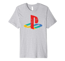 Load image into Gallery viewer, Playstation Playstation Logo Retro Distressed Premium T-Shirt