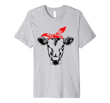 Load image into Gallery viewer, Paisley Bandana Cow Shirt