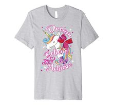 Load image into Gallery viewer, JoJo Siwa Dream Believe Achieve Unicorn Premium T-Shirt