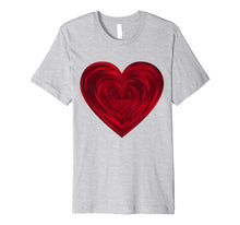 Load image into Gallery viewer, Big Red Heart T Shirt Classic Valentine's Day Women Men Kids