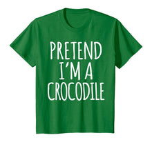 Load image into Gallery viewer, Funny Lazy Halloween Costume - Pretend Im A Crocodile Design T-Shirt