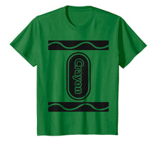 Load image into Gallery viewer, Green Crayon Box Group Costume Halloween T-Shirt