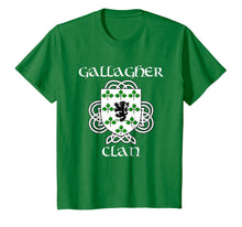 Load image into Gallery viewer, Gallagher Family Crest Coat of Arms T Shirt
