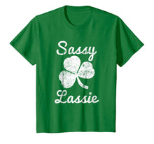 Load image into Gallery viewer, Sassy Lassie Cute Women's St. Patrick's Day T-Shirt