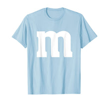 Load image into Gallery viewer, Letter m Shirt lower Case Halloween alphabet costume T-Shirt