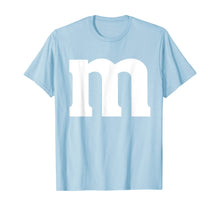 Load image into Gallery viewer, Letter m Shirt lower Case Halloween alphabet costume T-Shirt