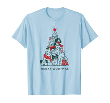 Load image into Gallery viewer, Merry Woofmas Funny Dogs Christmas Tree Xmas Gift T-Shirt