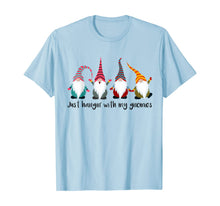Load image into Gallery viewer, Just Hangin' with my Gnomies Christmas Gift T-Shirt