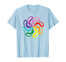 Load image into Gallery viewer, Funny Fuzzy Worm on a String Meme Rainbow Mandala T-Shirt