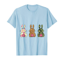 Load image into Gallery viewer, Floral Leopard Camouflage Easter Bunny Flower Rabbit Gift T-Shirt-329059