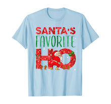 Load image into Gallery viewer, Santa's Favorite Ho Gifts Xmas Outfit Christmas Costume T-Shirt
