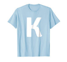 Load image into Gallery viewer, Letter K Uppercase Alphabet T-Shirt