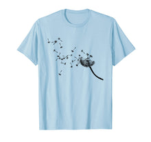Load image into Gallery viewer, Flower dandelion Hand Drawn T-Shirt by Sheny's Art