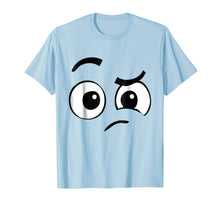 Load image into Gallery viewer, Perplexed Emoji Halloween Costume TShirt Confused Face