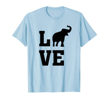 Load image into Gallery viewer, I Love Elephants - Animal Elephant Lover - Silhouette T-Shirt